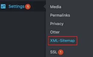 ایجاد سایت مپ وردپرس با افزونه Google XML Sitemaps